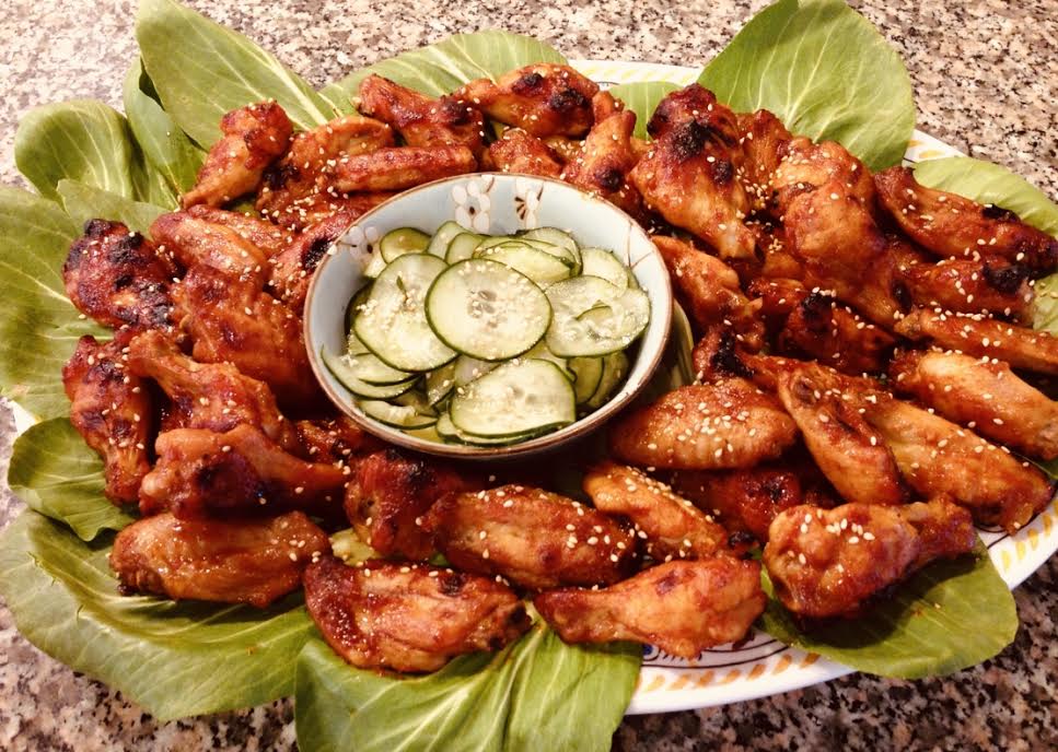 Sticky Asian Chicken Wings