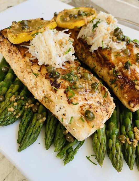 Seared Halibut With Lemon Caper Sauce The Art Of Food And Wine,10th Anniversary Decoration Ideas At Home