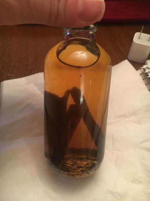 marinated vanilla extract