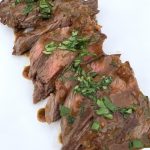 Pan Seared Skirt Steak