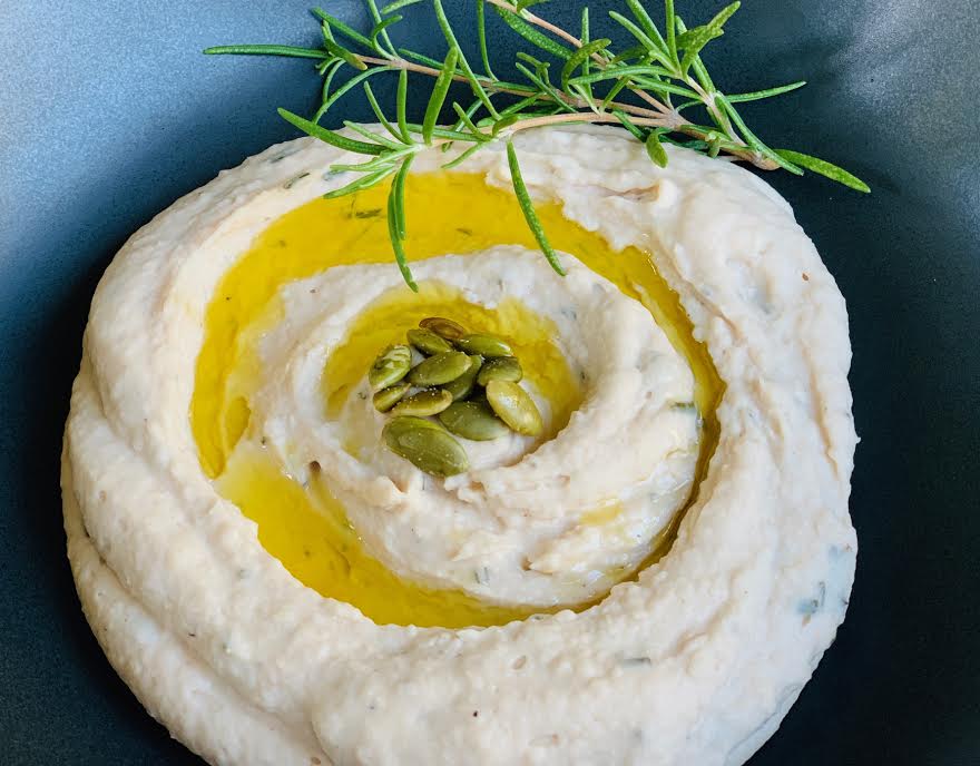 White Bean Rosemary Dip