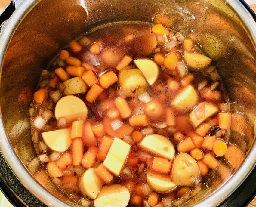 Carrots and Potatoes for beef stew