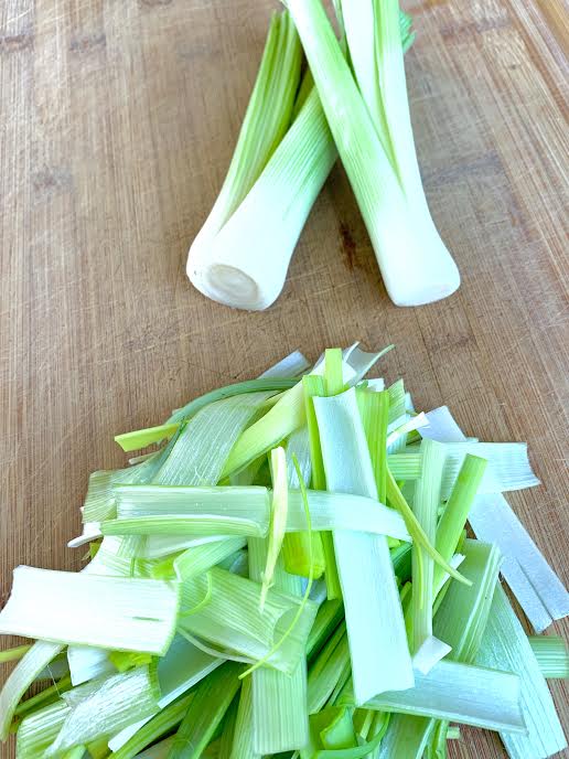 Butter Braised Leeks with Parmesan and Thyme - Very Smart Ideas