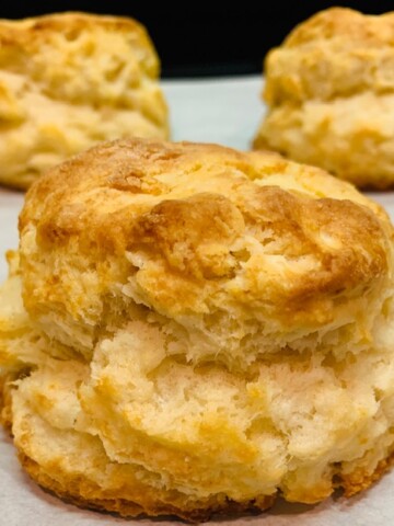 Biscuits close up
