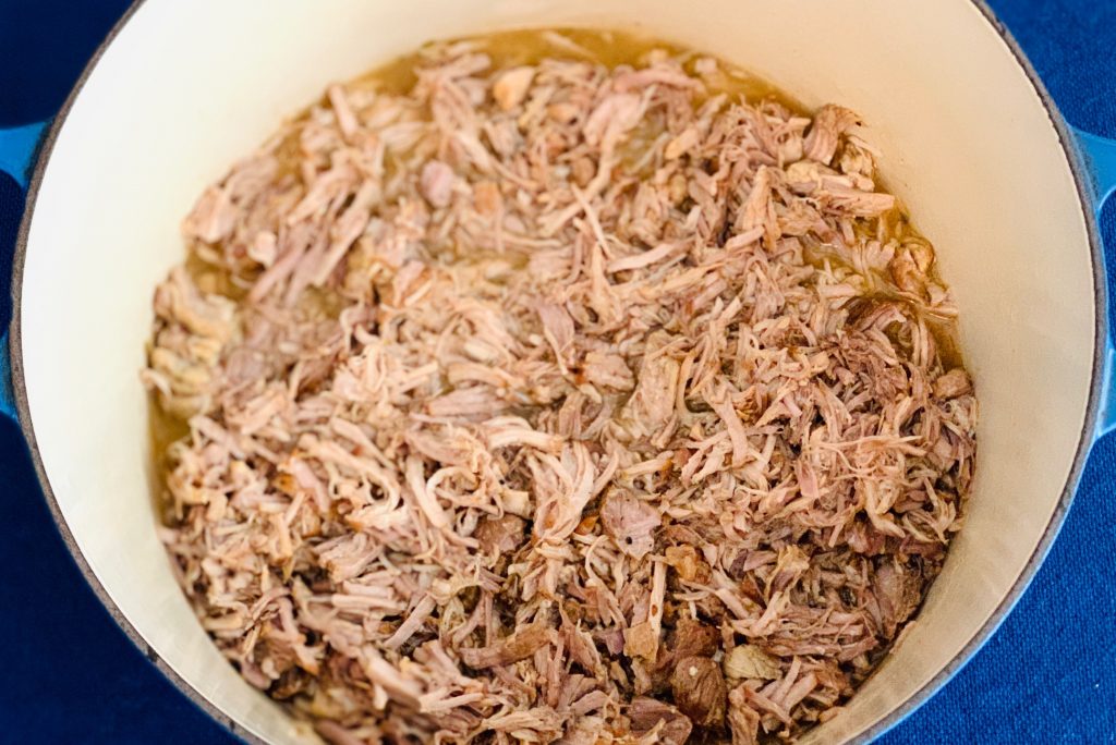 Carnitas shredded 