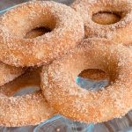 Churro Donuts in Cinnamon Sugar