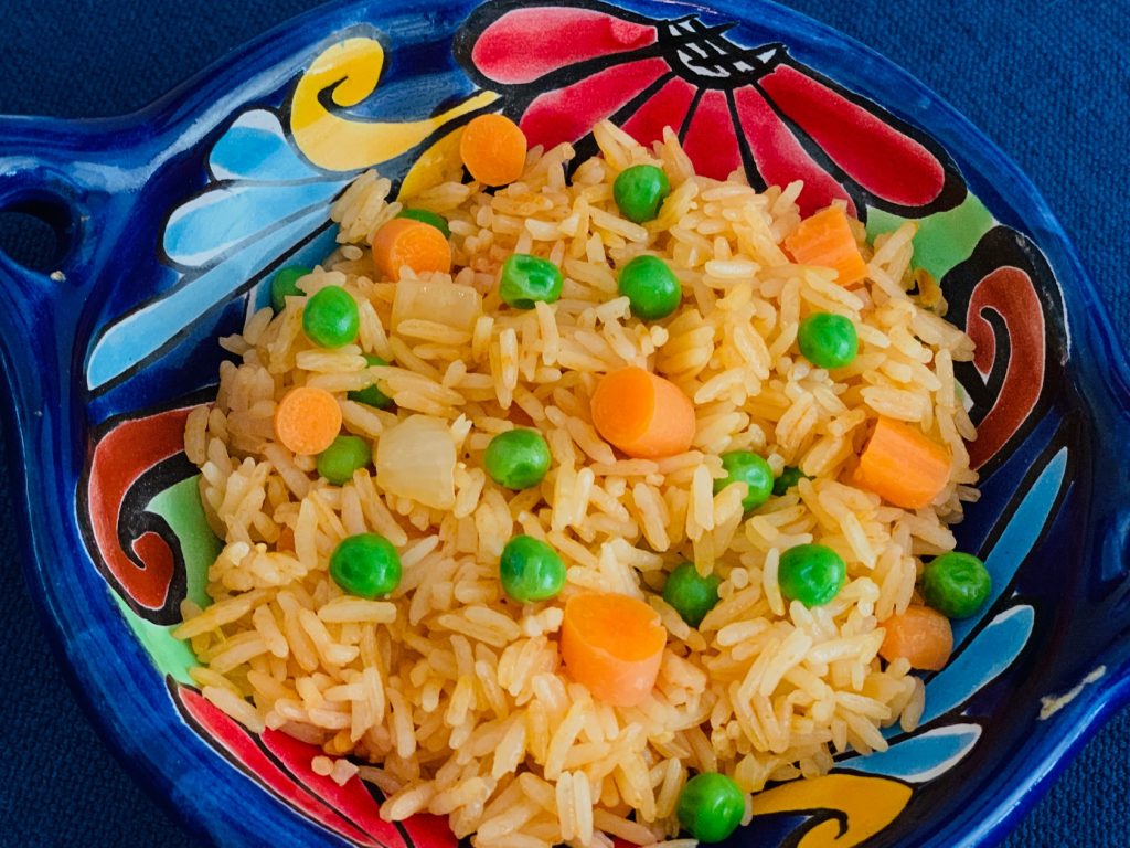 Spanish Rice in a bowl