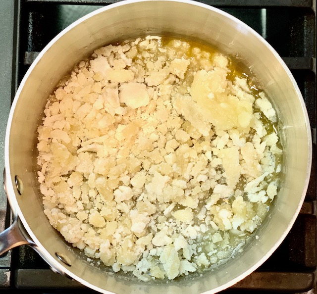 Caramel Sauce sugar step 2