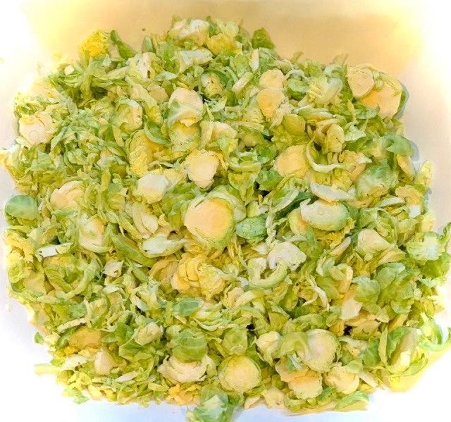 Shaved Brussel Sprouts