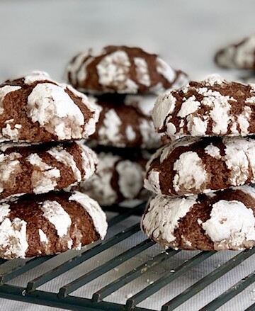 Stacked Crinkle Cookies