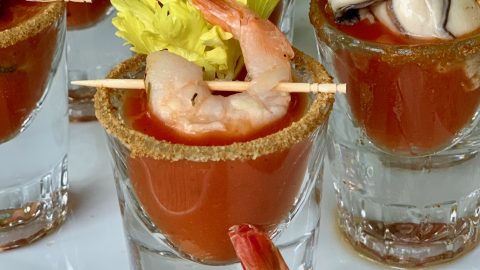 Shrimp Cocktail Shooters - Keeping On Point