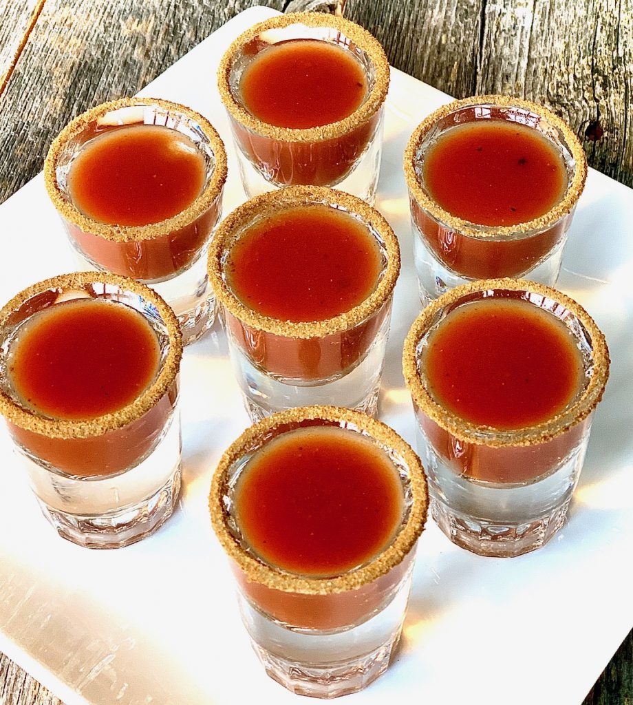 Shrimp Cocktail Shooters - Keeping On Point