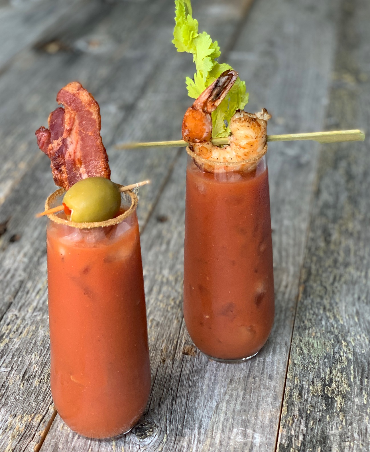 Shrimp with Bloody Mary Cocktail Sauce