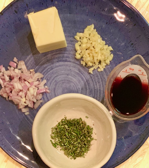 Ingredients for Sauteed Mushrooms