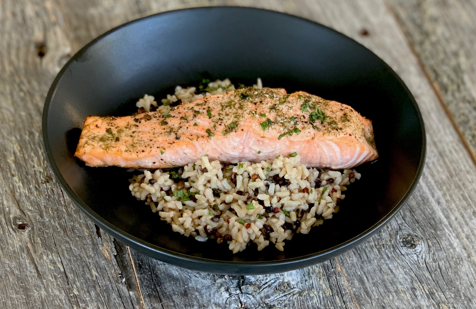 Baked Salmon with Easy Mustard Dill Sauce - The Art of Food and Wine