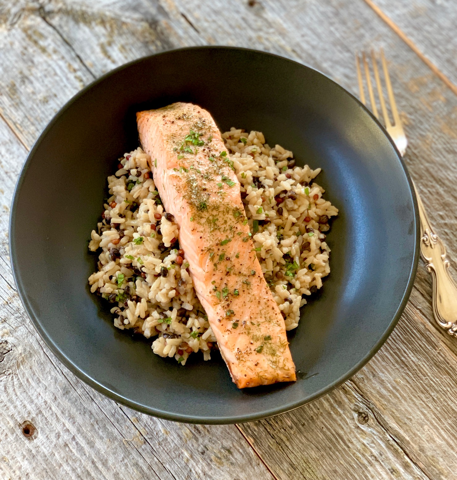Baked Salmon with Easy Mustard Dill Sauce - The Art of Food and Wine