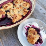 Cobbler with Three Mixed Berries