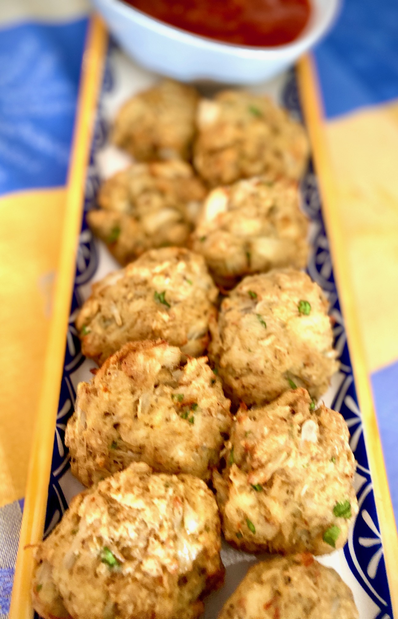 Crab Cakes with Cocktail Sauce The Art of Food and Wine