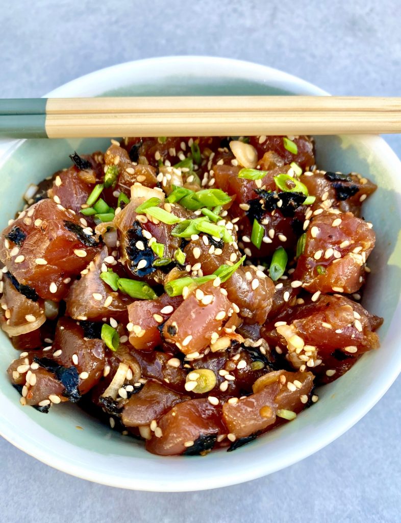 Hawaiian Ahi Poke Tuna