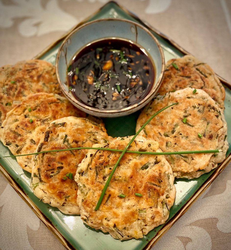 Korean Scallion Pancakes