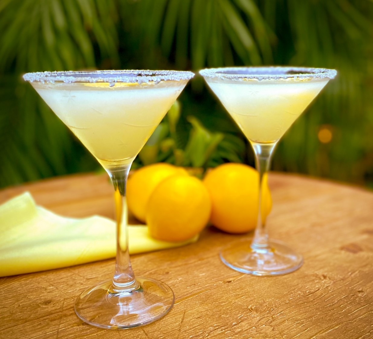 Lemon Drop Martinis