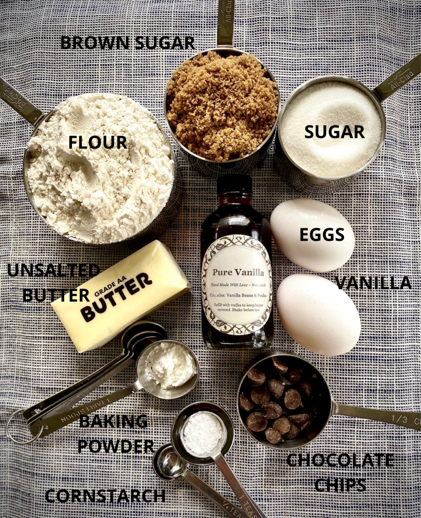 BLONDIE RECIPE INGREDIENTS