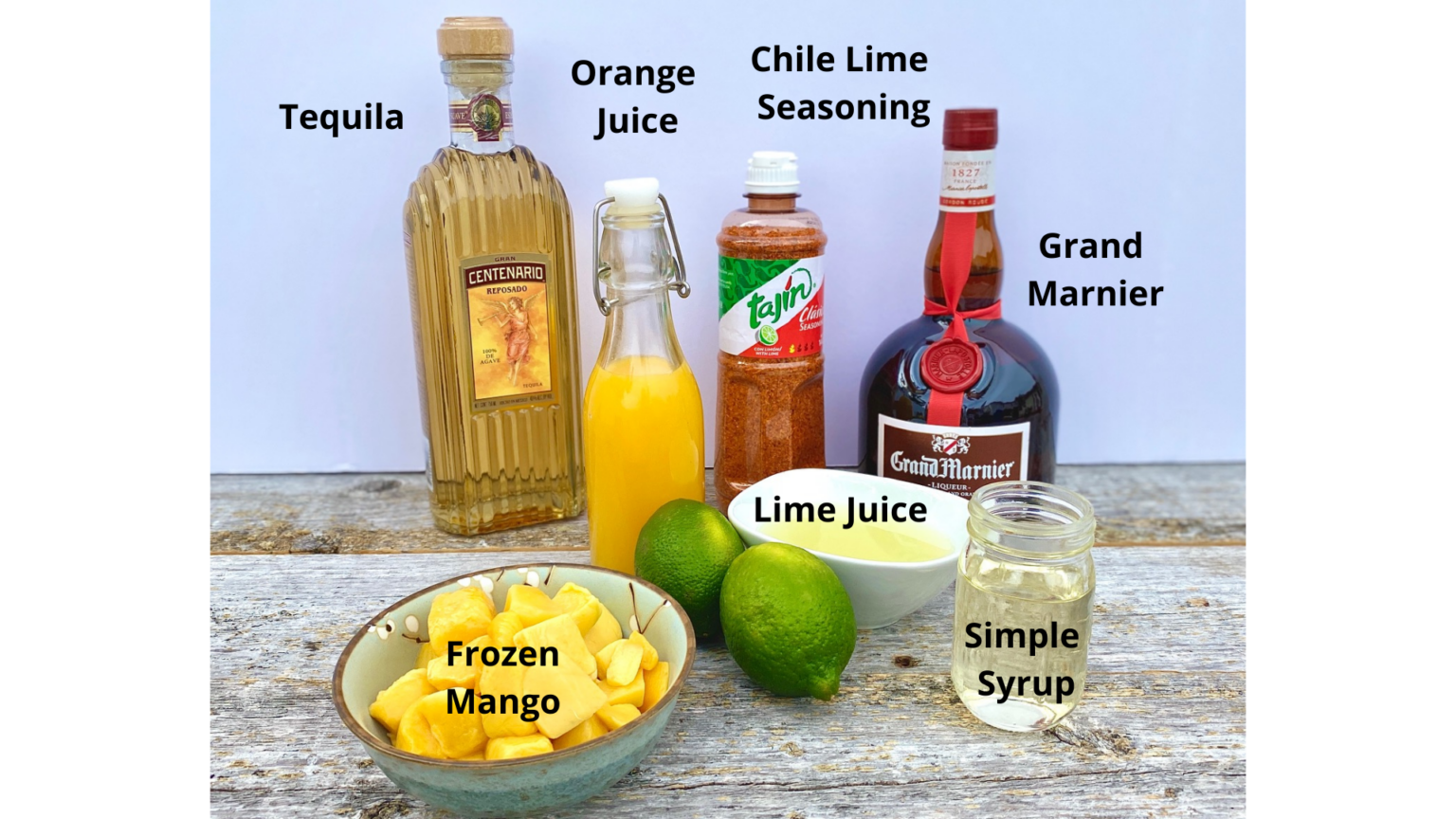 Spicy Mango Margaritas with chili lime The Art of Food and Wine