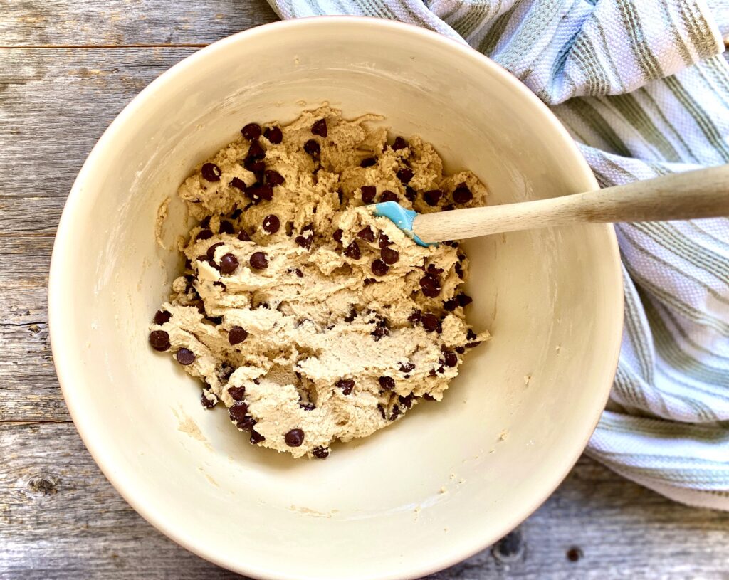 Chocolate chip cookie dough