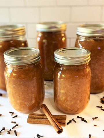 Water bath canning Applesauce