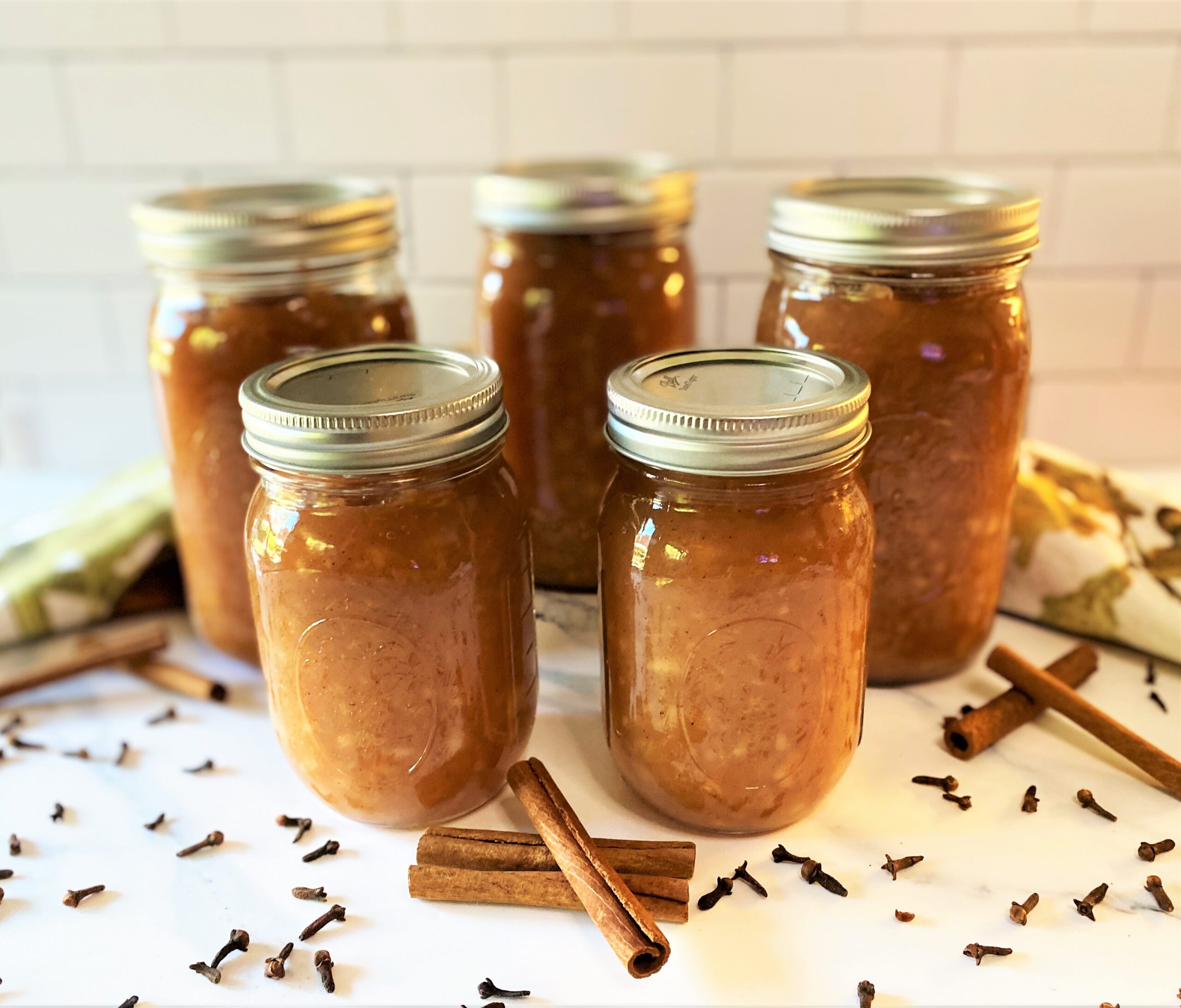 Water bath canning Applesauce