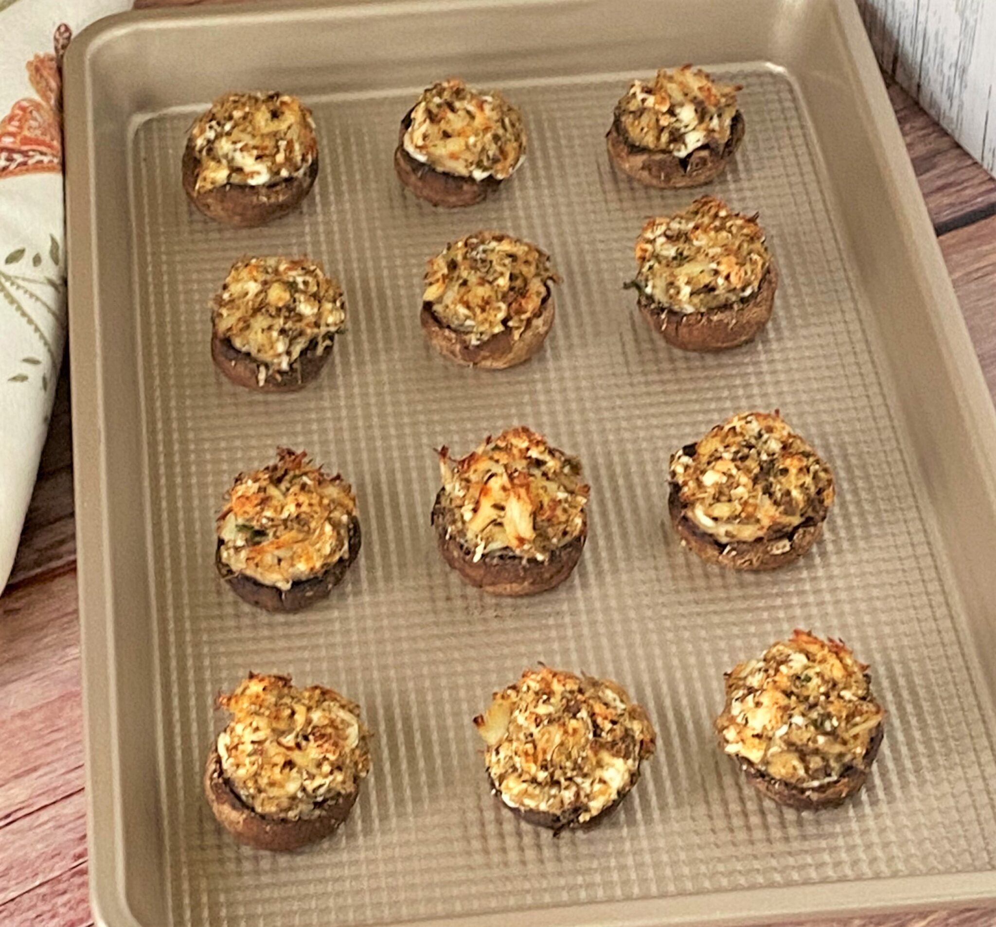 Crab Stuffed Mushrooms The Art of Food And Wine