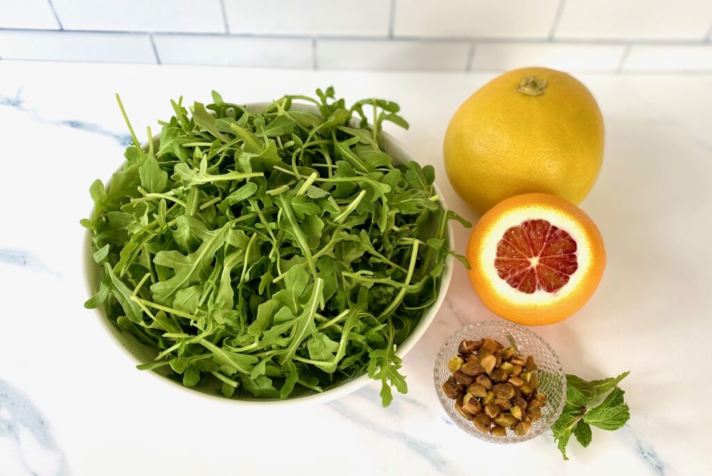 Citrus salad ingredients