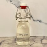 Bottle of simple syrup