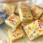 Sugar Cookie Bars with Sprinkles