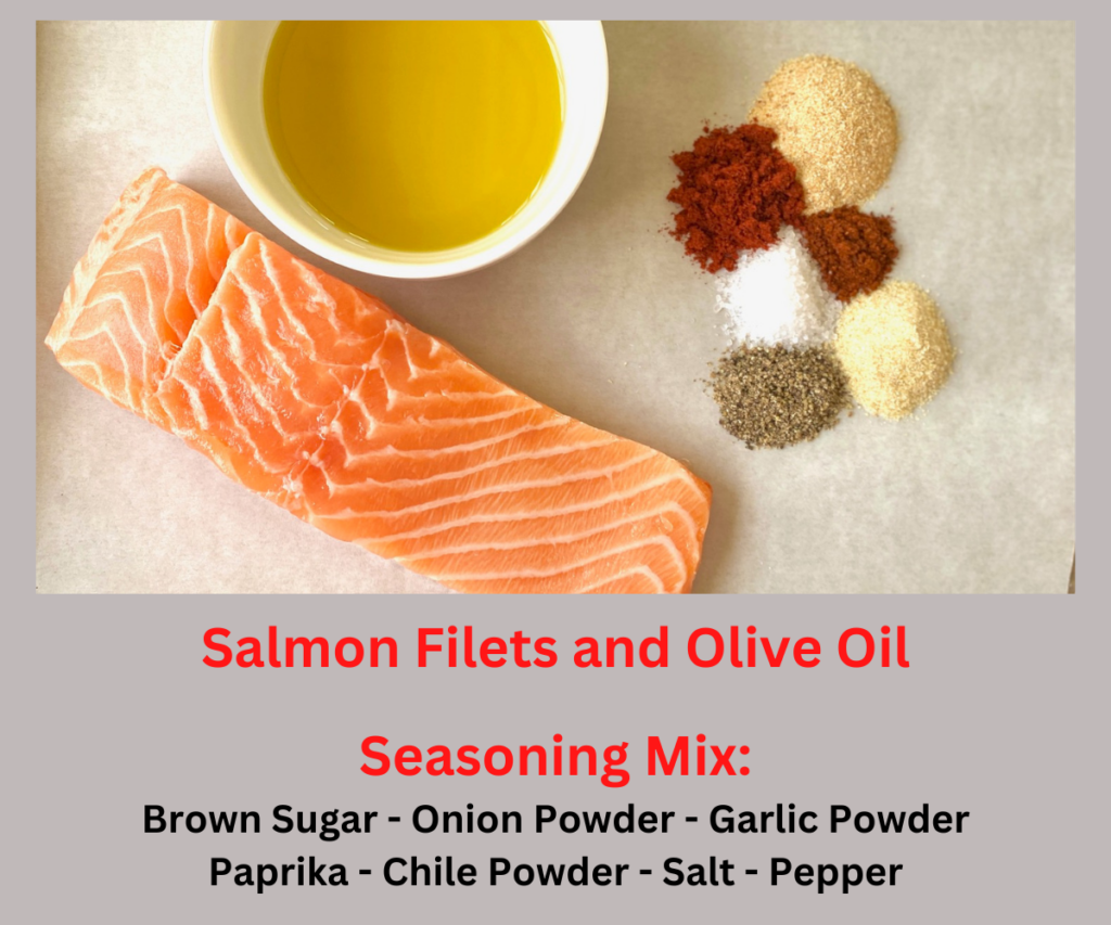 salmon Air fryer ingredients 