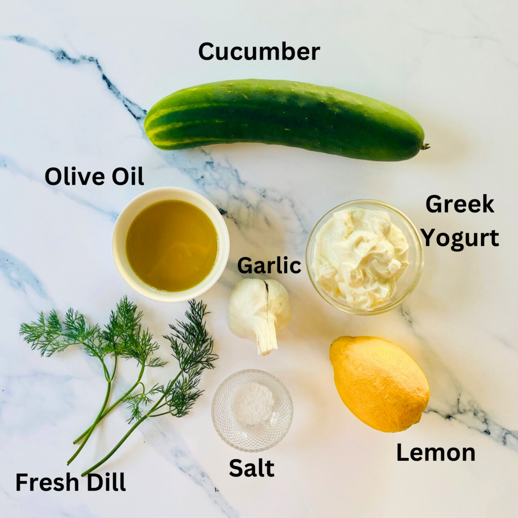 Tzatziki Ingredients