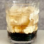 Glass of White Russian Cocktail