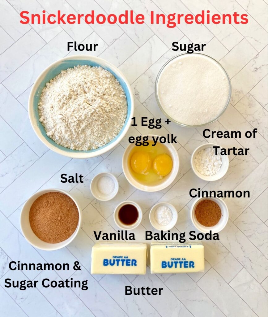 snickerdoodle ingredients labeled
