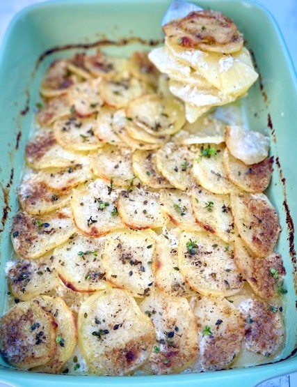 Finished potatoes