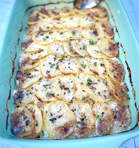 Resting potatoes