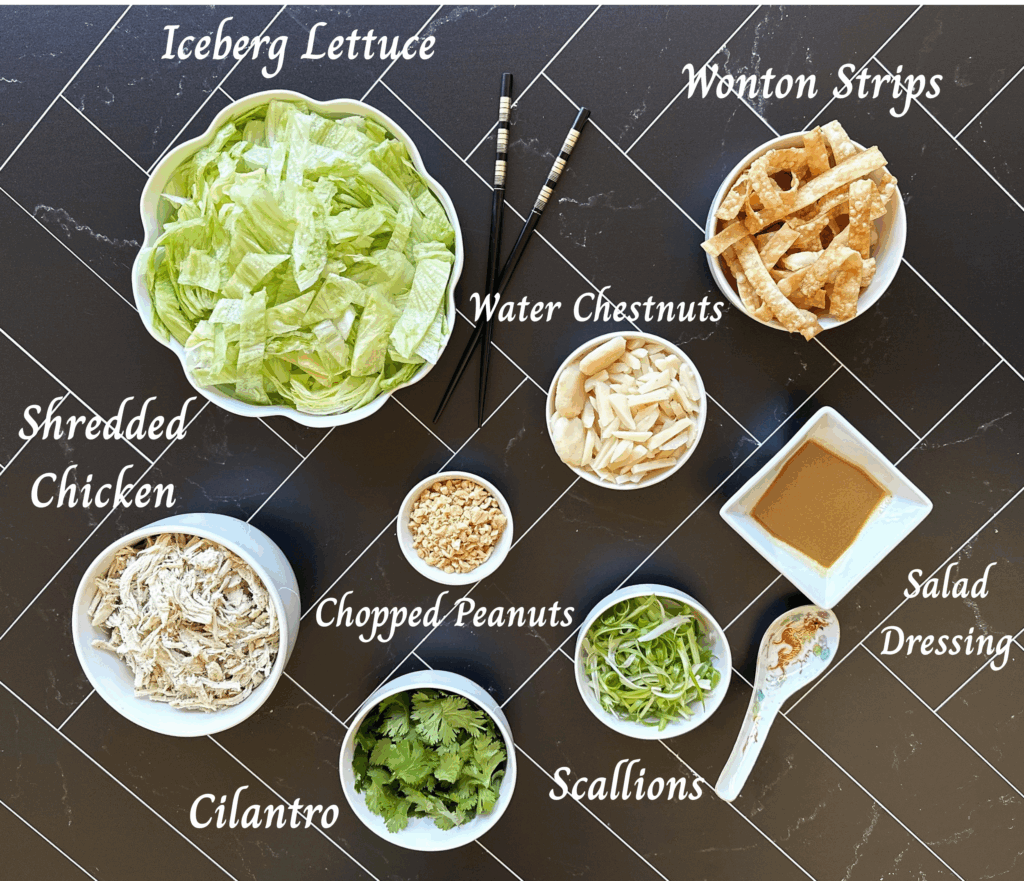 Chinese Chicken Salad Ingredients