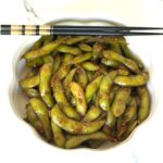 Serve Spicy Garlic Edamame