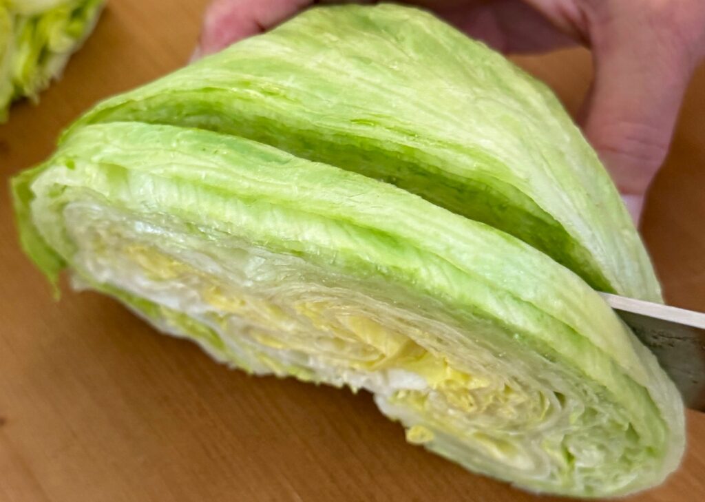 Lettuce Chop for Chinese Chicken Salad