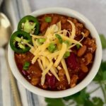 one bowl of chili