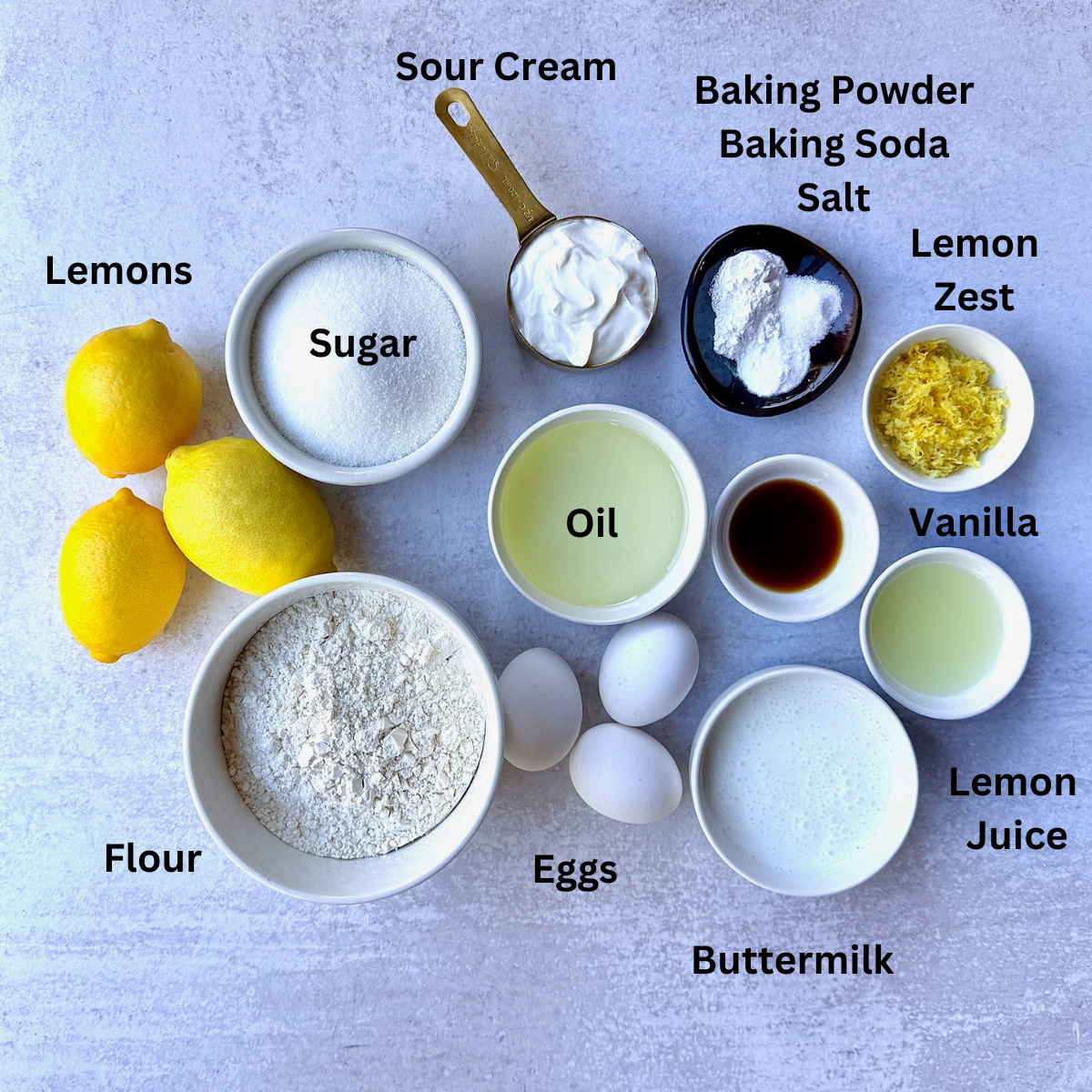 lemon cake ingredients