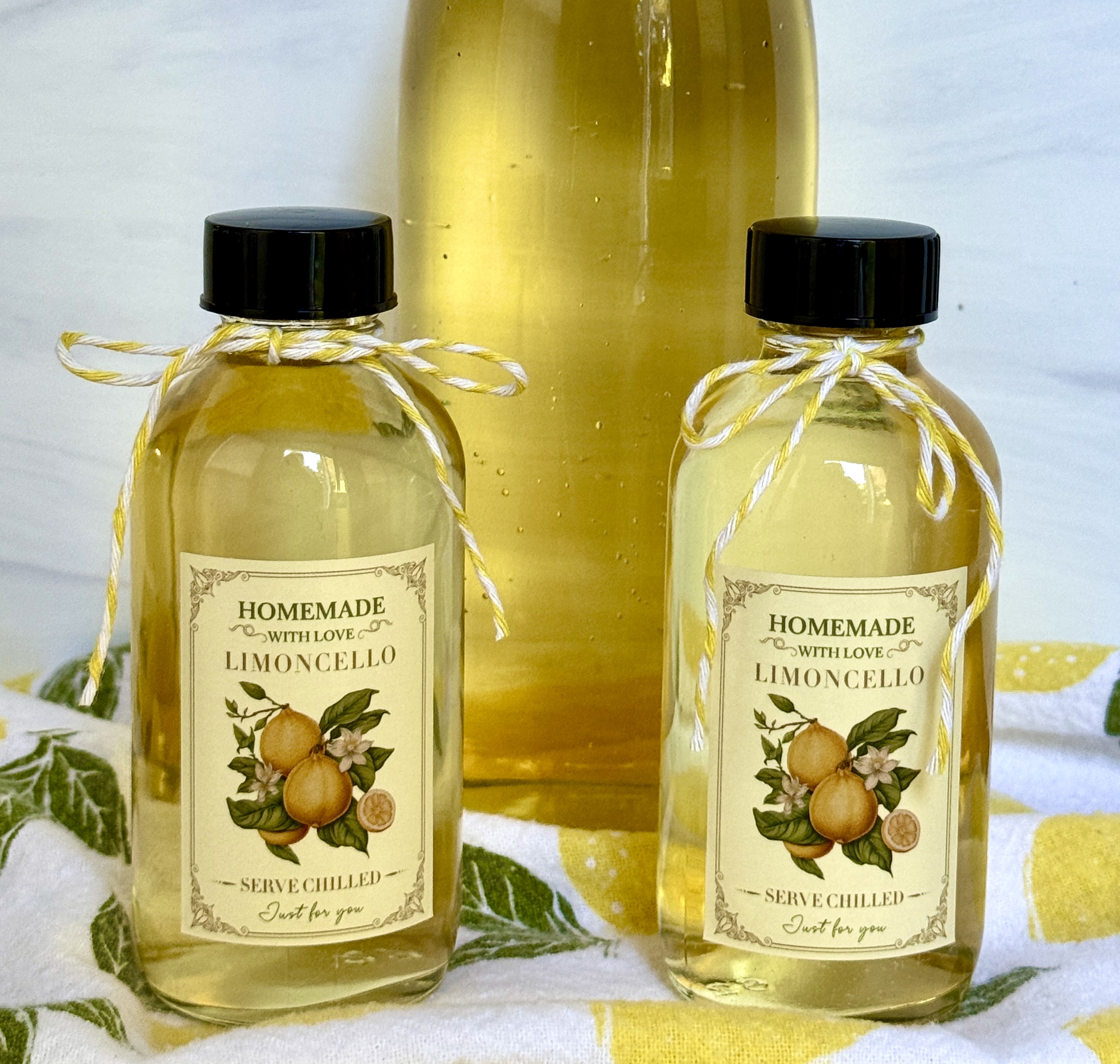 3 bottles limoncello