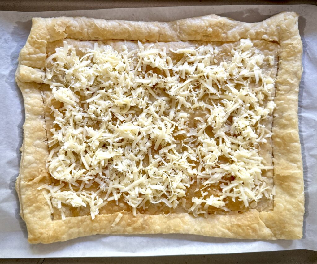 gruyere on puff rectangle
